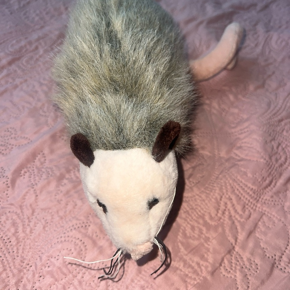 GANZ Webkins retired opossum Plush Pet Toy - Cream and Brown